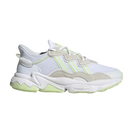 Adidas Women's Ozweego Shoes - Cloud White / Almost Lime / Pulse Lime