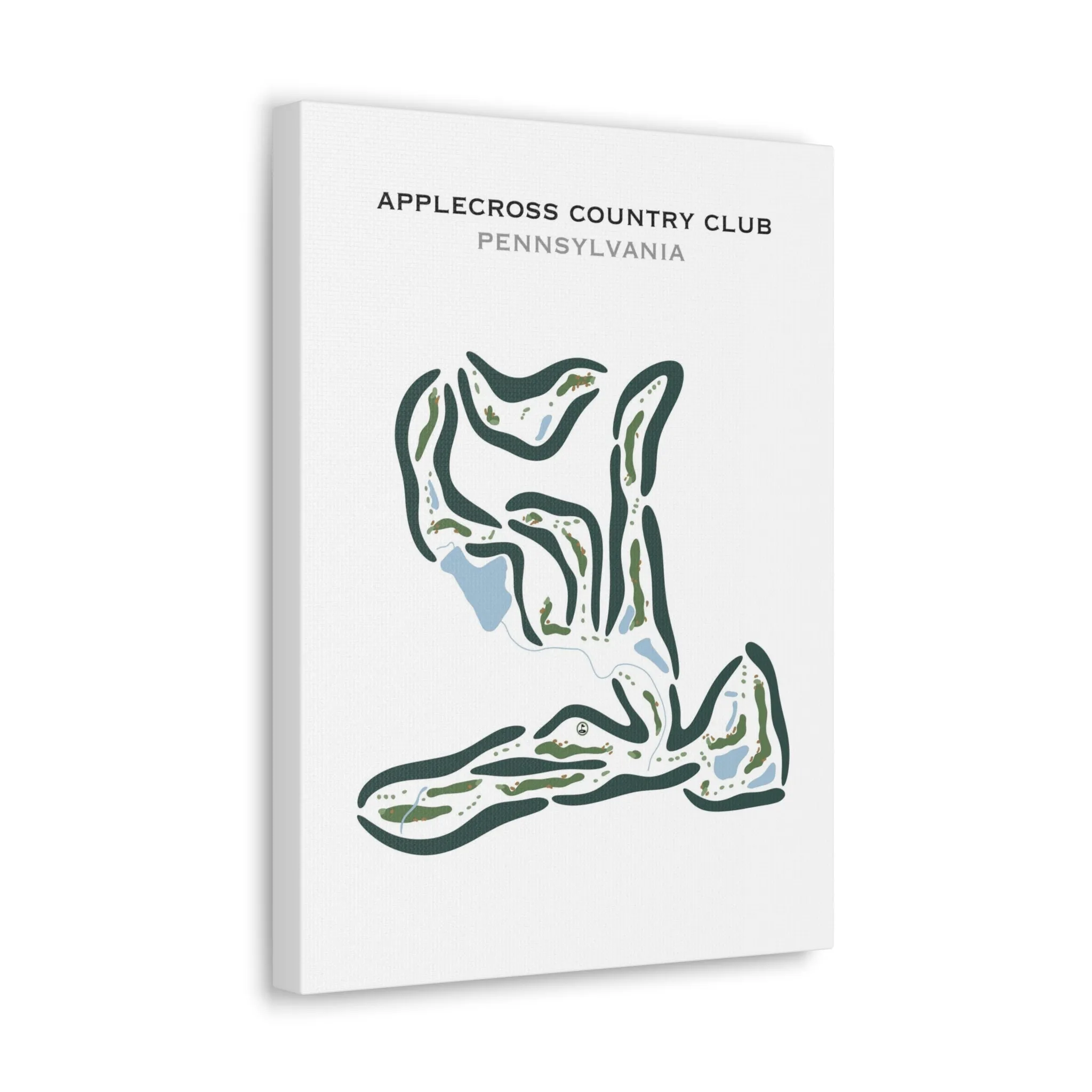 Applecross Country Club, Pennsylvania - Printed Golf Courses