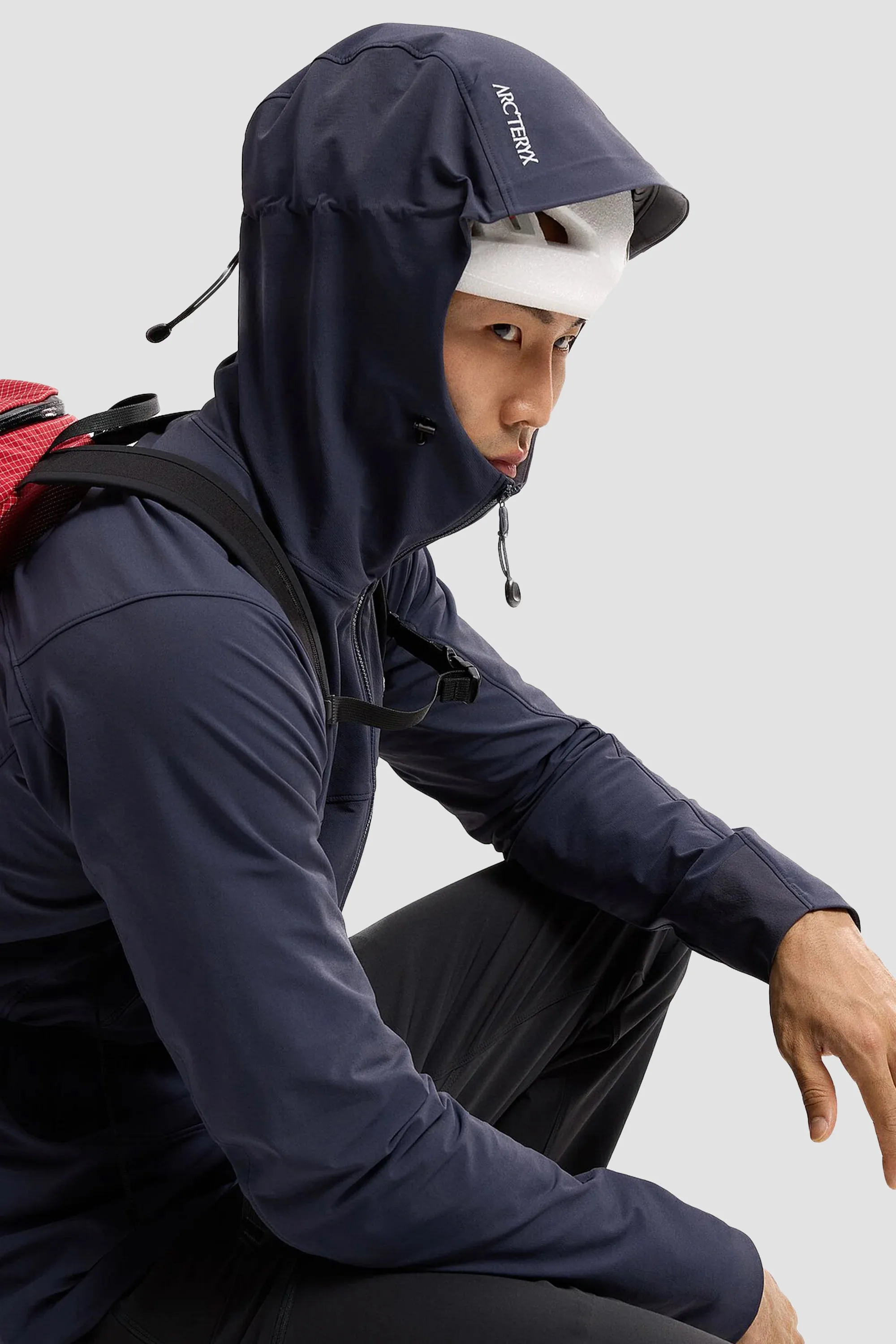 Arc'teryx Men's Gamma Hoody in Black Sapphire