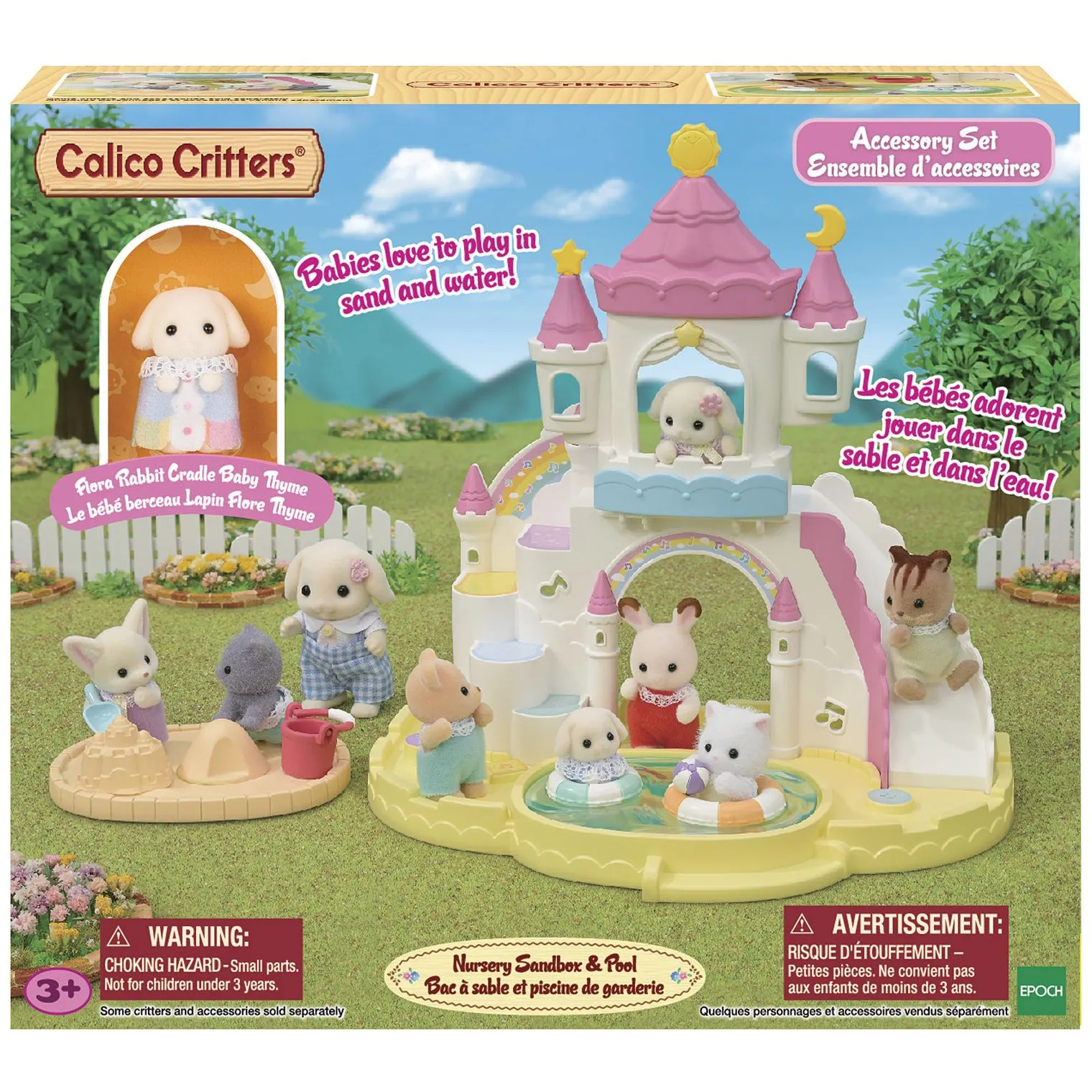 Calico Critters Nursery Sandbox & Pool