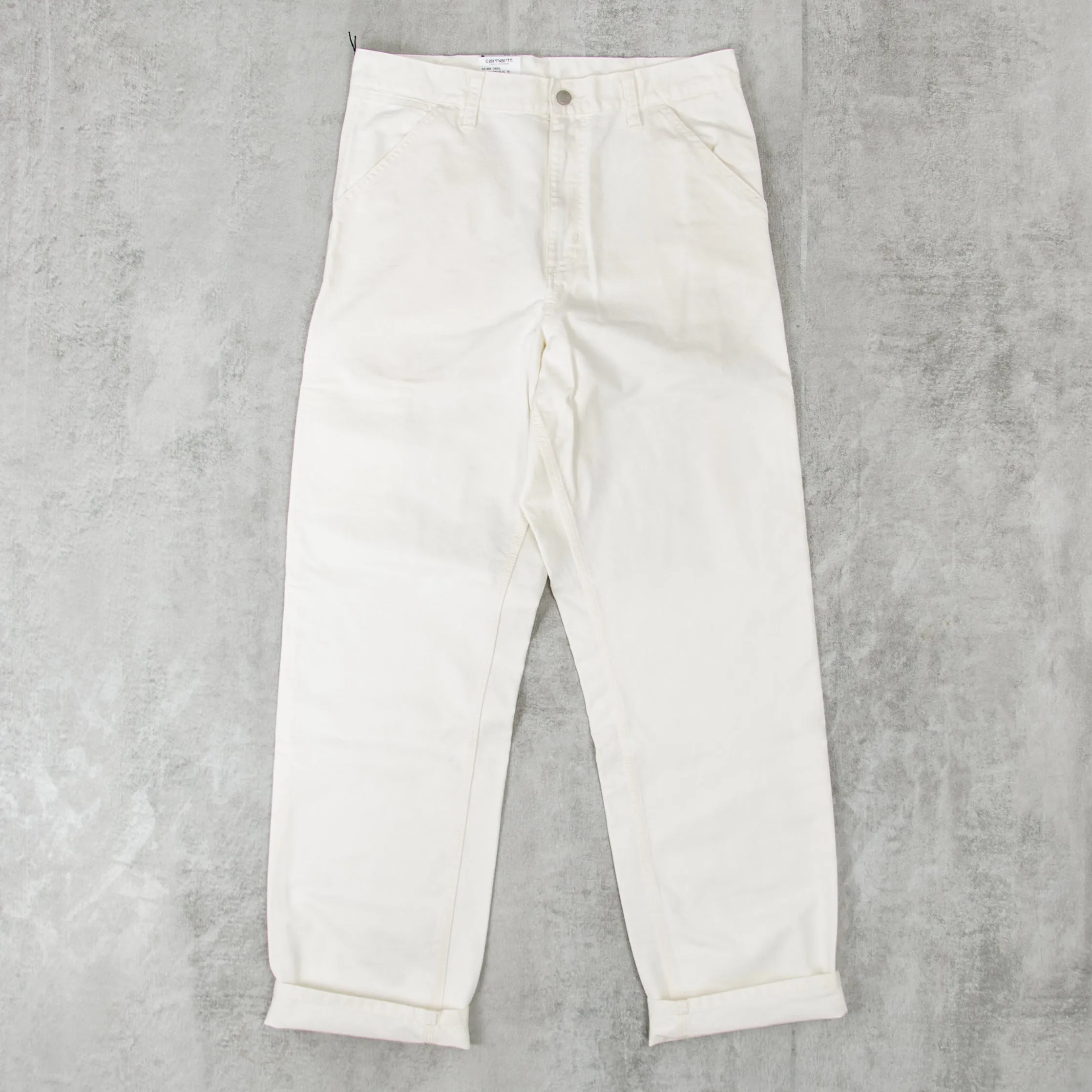 Carhartt WIP Single Knee Pant - Off White