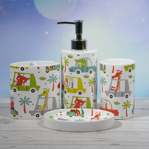 Children's Bathroom Accessory Set