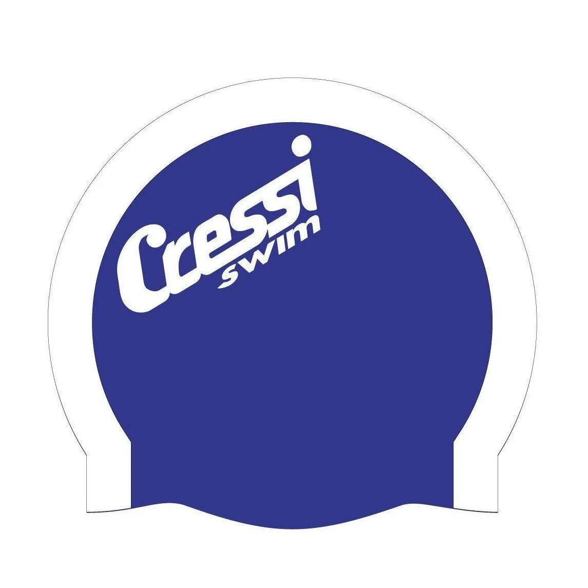 Cressi Bi-Color Silicone Swim Cap