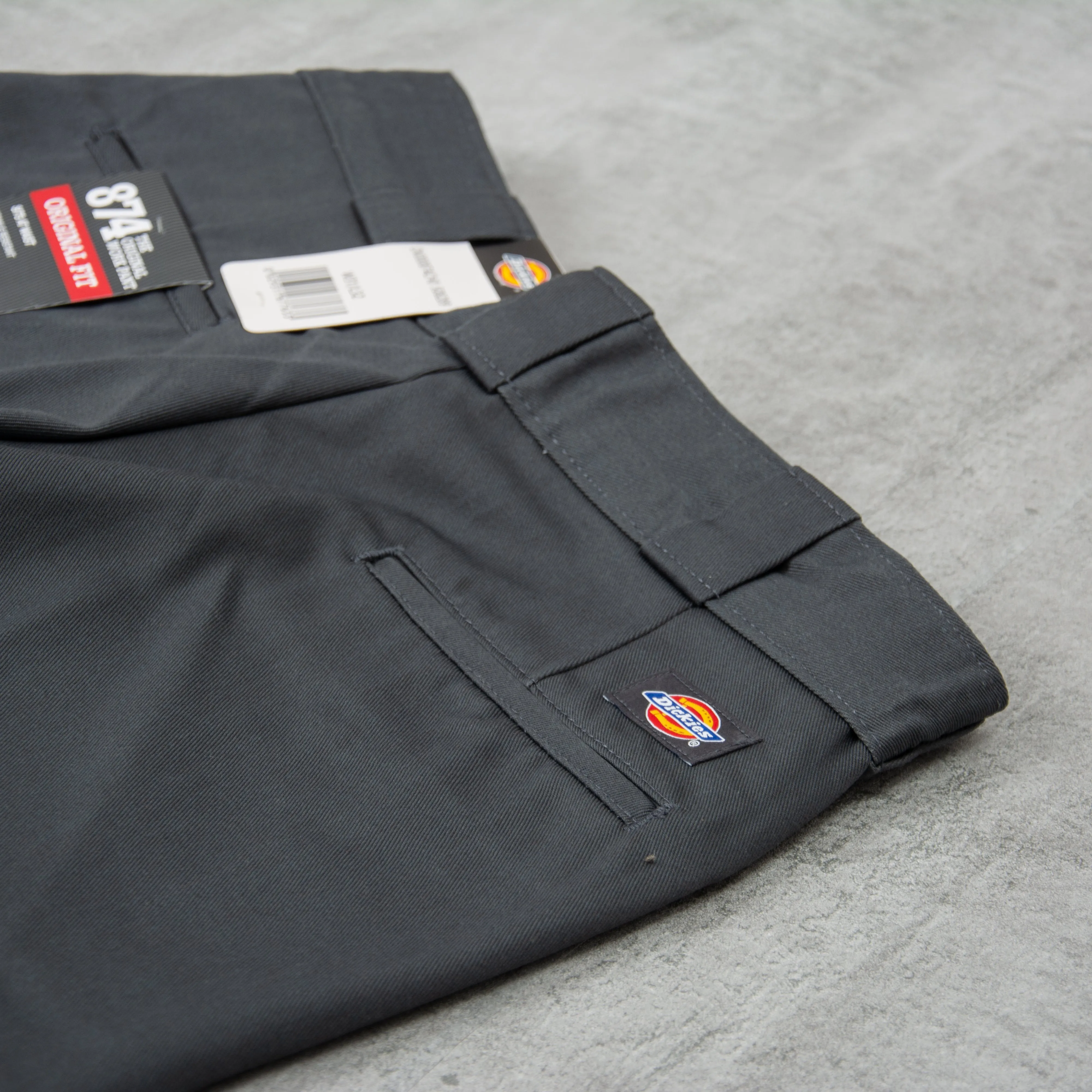 Dickies 874 Original Straight Work Pant - Charcoal Grey