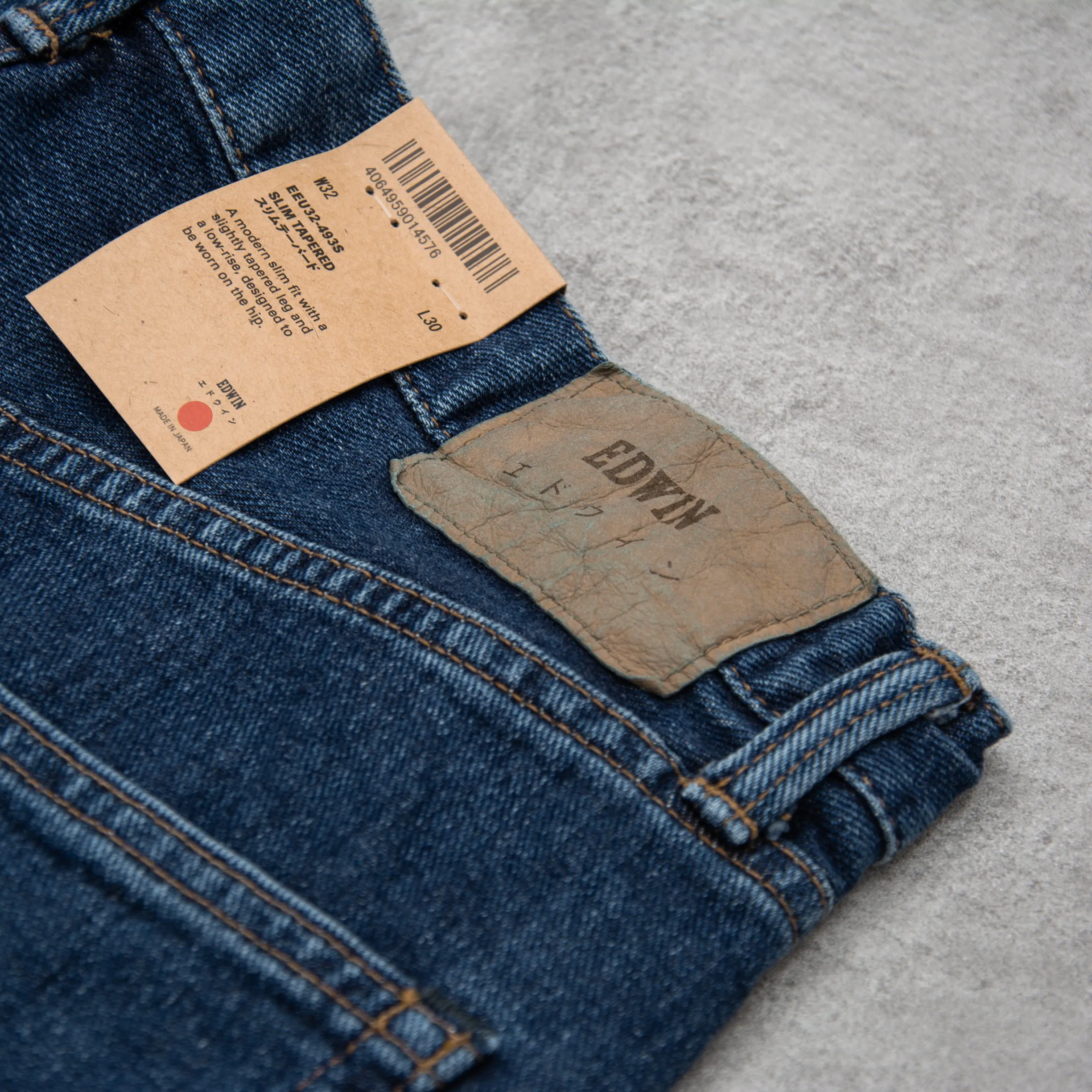 Edwin Slim Tapered Jeans Yoshiko Left Hand - Blue Akira