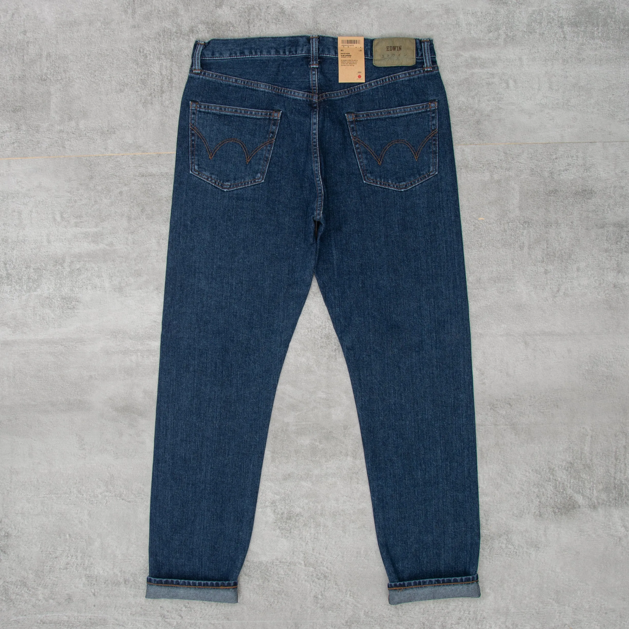 Edwin Slim Tapered Jeans Yoshiko Left Hand - Blue Akira