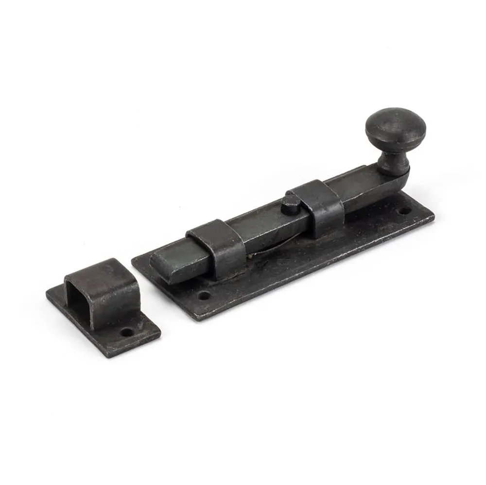 Forged Black Beeswax Door Bolt