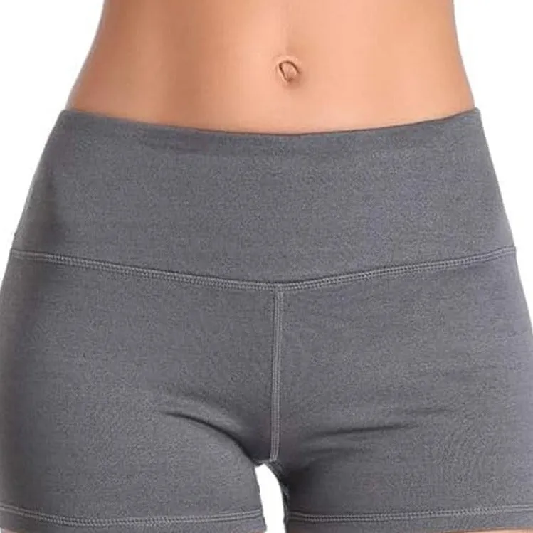 High Waist Stretch Athletic Workout Shorts