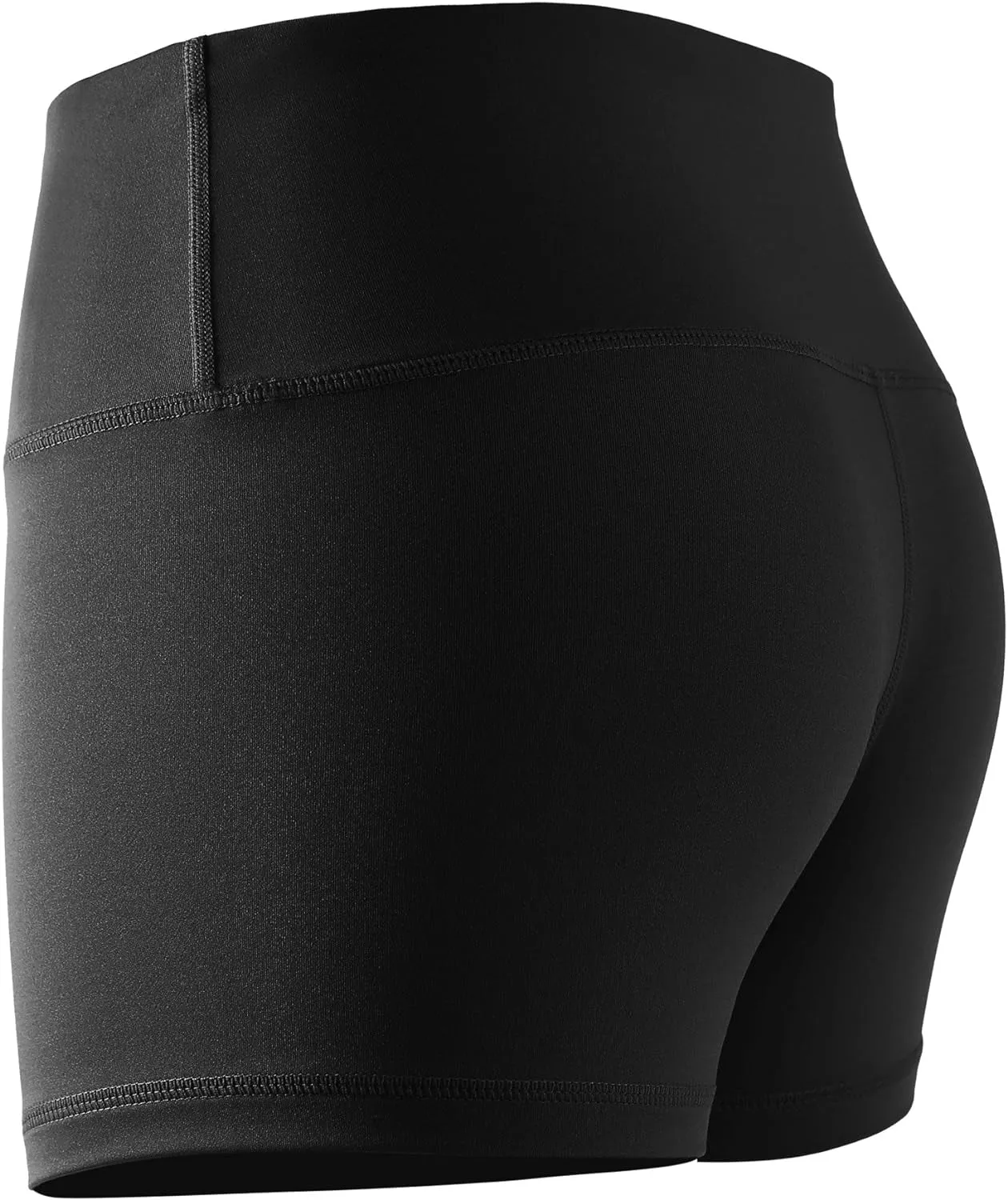 High Waist Stretch Athletic Workout Shorts