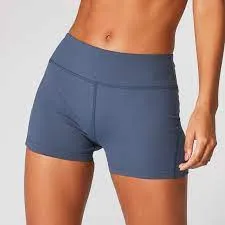 High Waist Stretch Athletic Workout Shorts