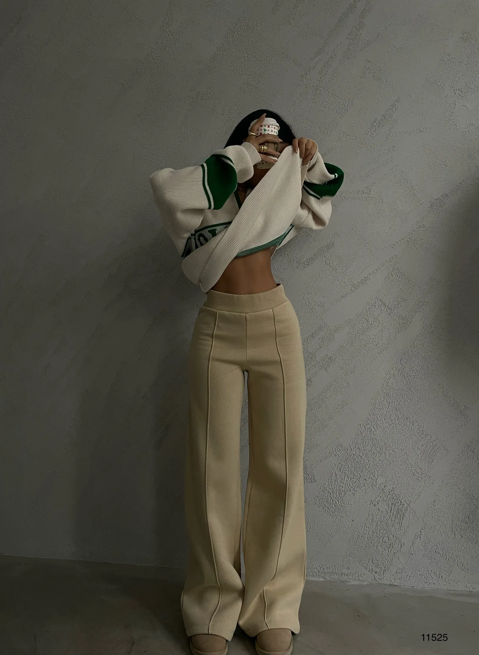 High Waist Wide Leg Pants