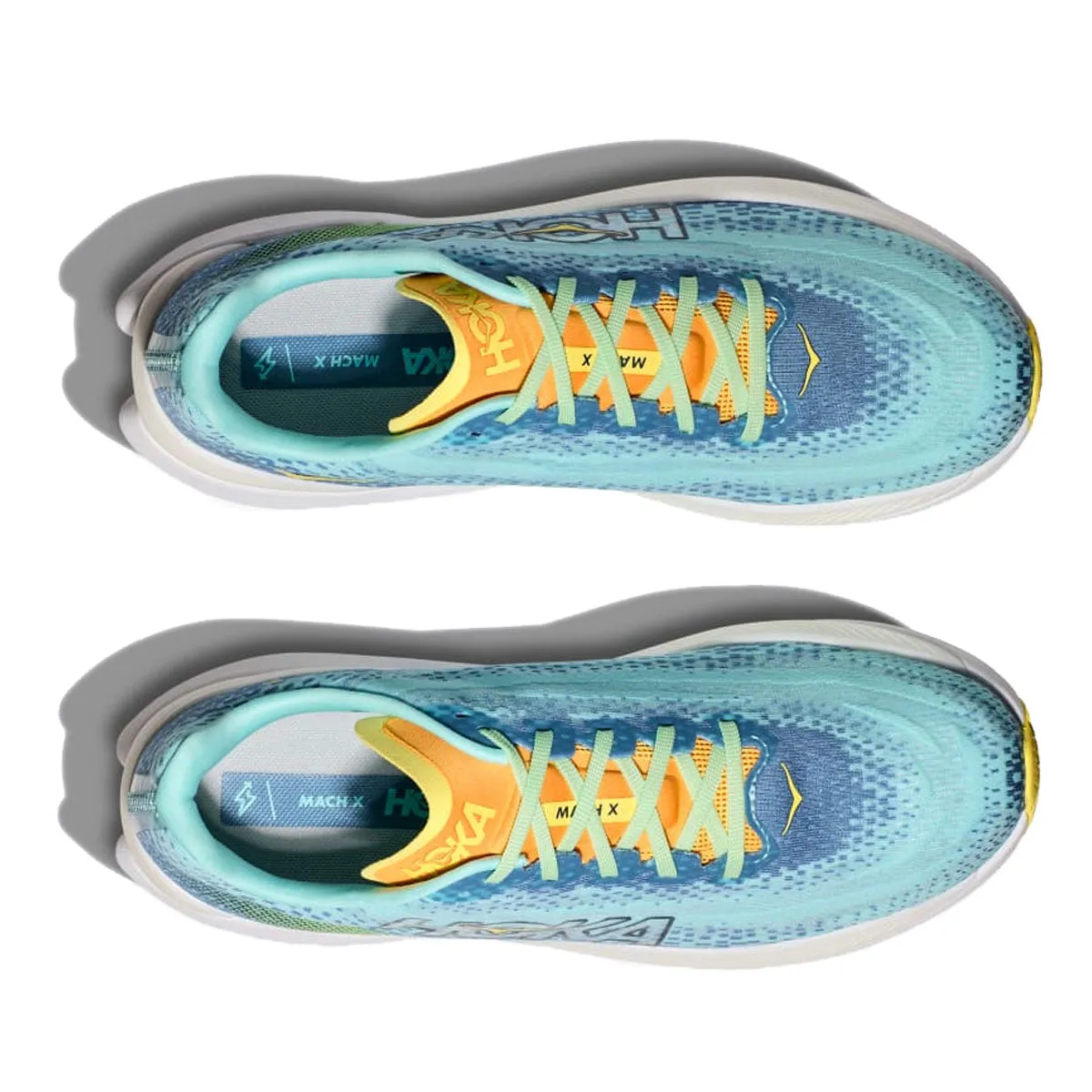 Hoka Mach X Running Shoes - Mens - Dusk/Cloudless