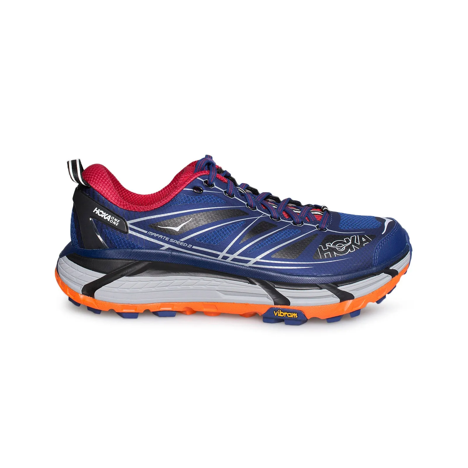 HOKA Mafate Speed 2 Blueprint / Black Running Shoes - Men's