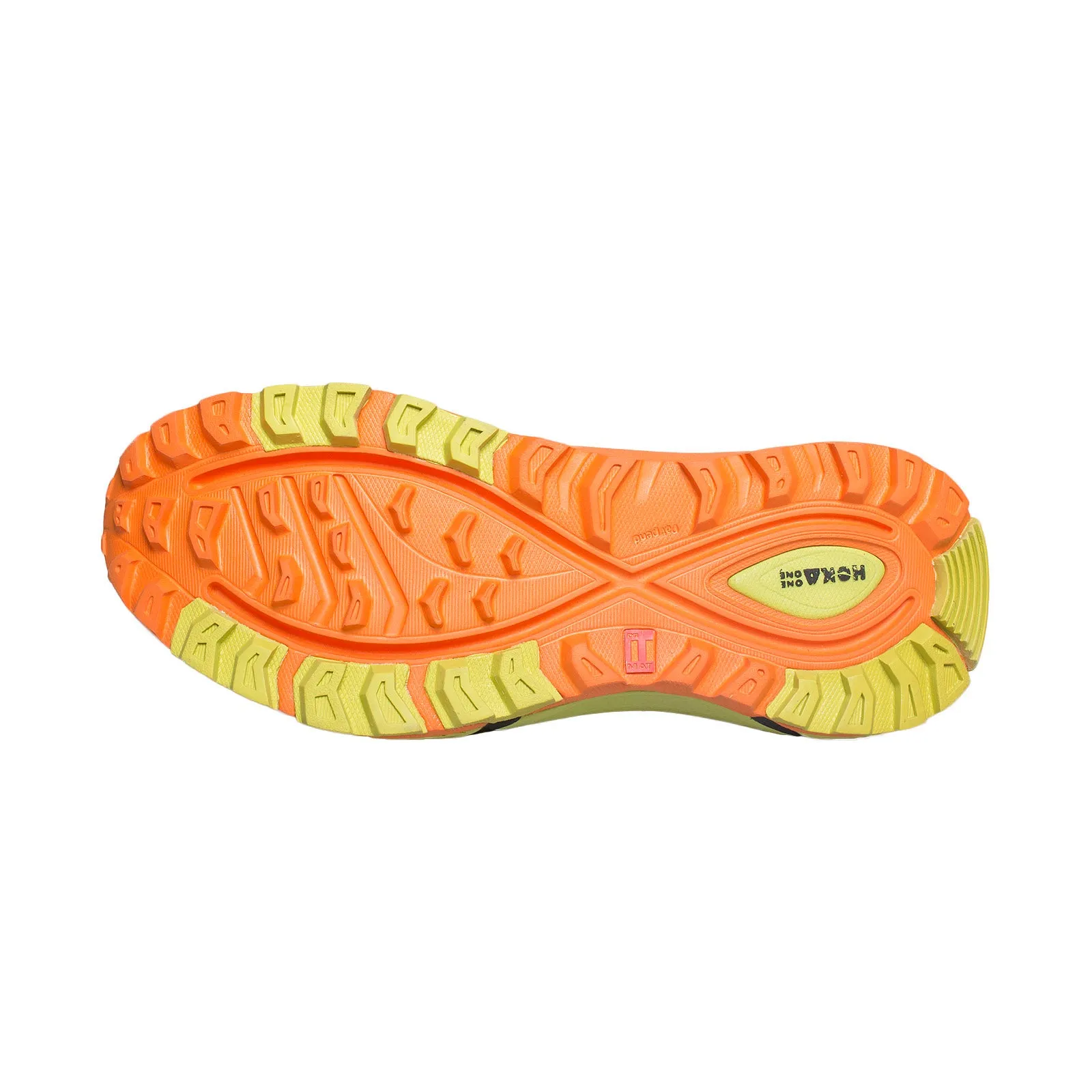 Hoka Mafate Speed Black / Lime / Orange Running Shoes - Women's