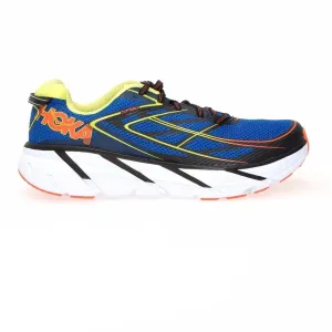 Hoka One One Clifton 3 Blue / Red / Orange Running Shoes