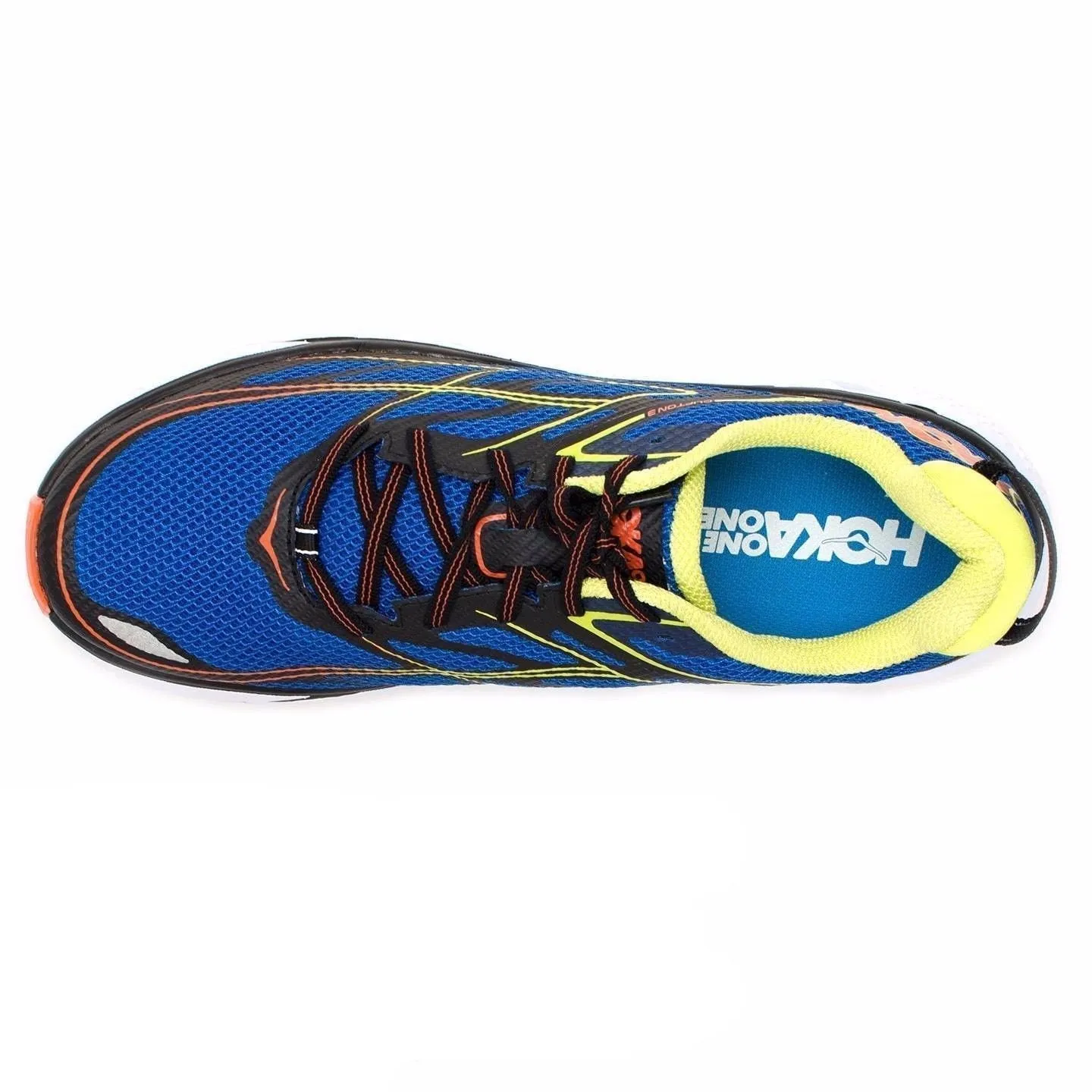 Hoka One One Clifton 3 Blue / Red / Orange Running Shoes