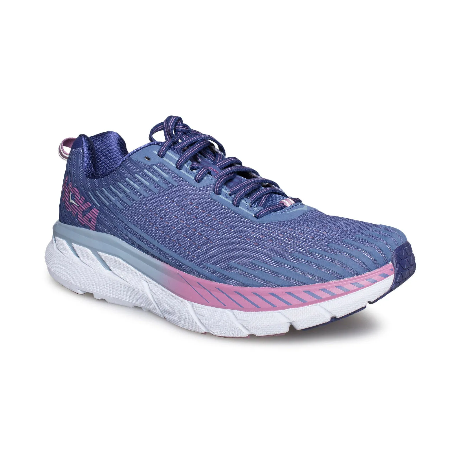 Hoka One One Clifton 5 Marlin / Blue Ribbon Running Shoes - Women's