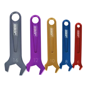 Joes 5 Piece AN Wrench set - AN6 to AN16