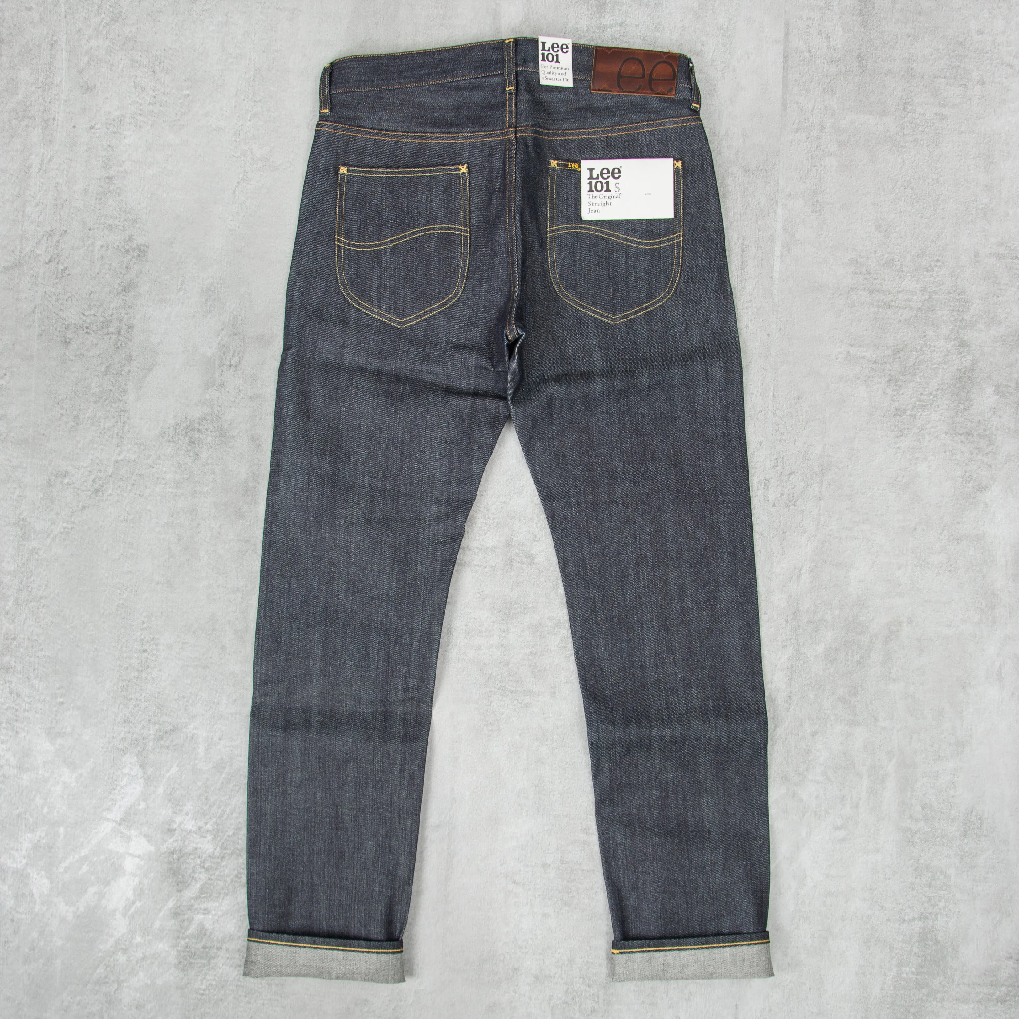 Lee 101 S KA Jeans - Dry Blue Selvage