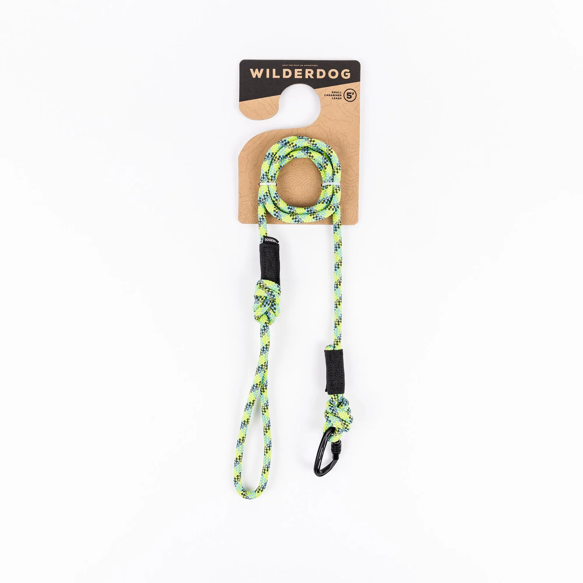 Lime Reflective Small Carabiner Leash