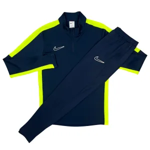 Nike Academy Drill Tracksuit - Obsidian / Volt