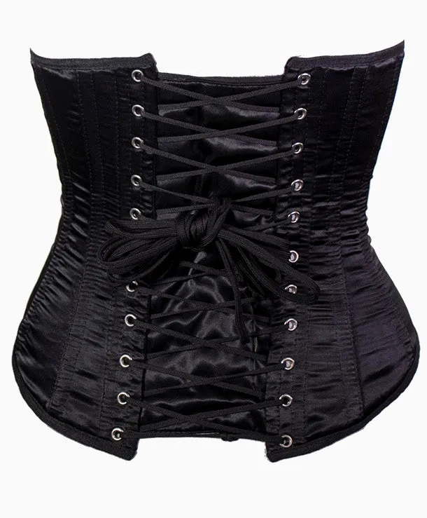 Nobody's Fool Waist Cincher in Black