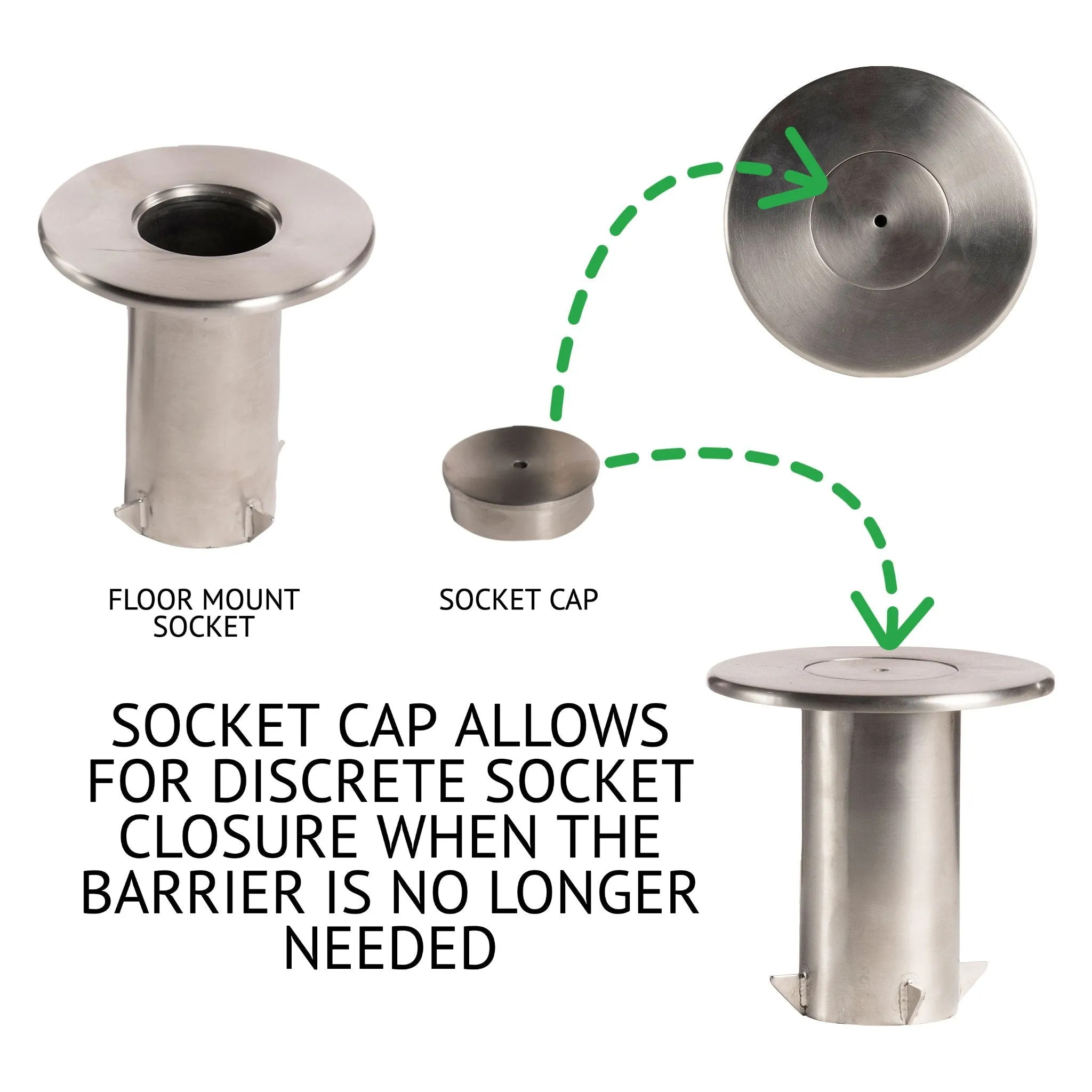 Retractable Belt Barrier Stanchion, Removable Base, 14 ft Belt - Montour Line MX650R