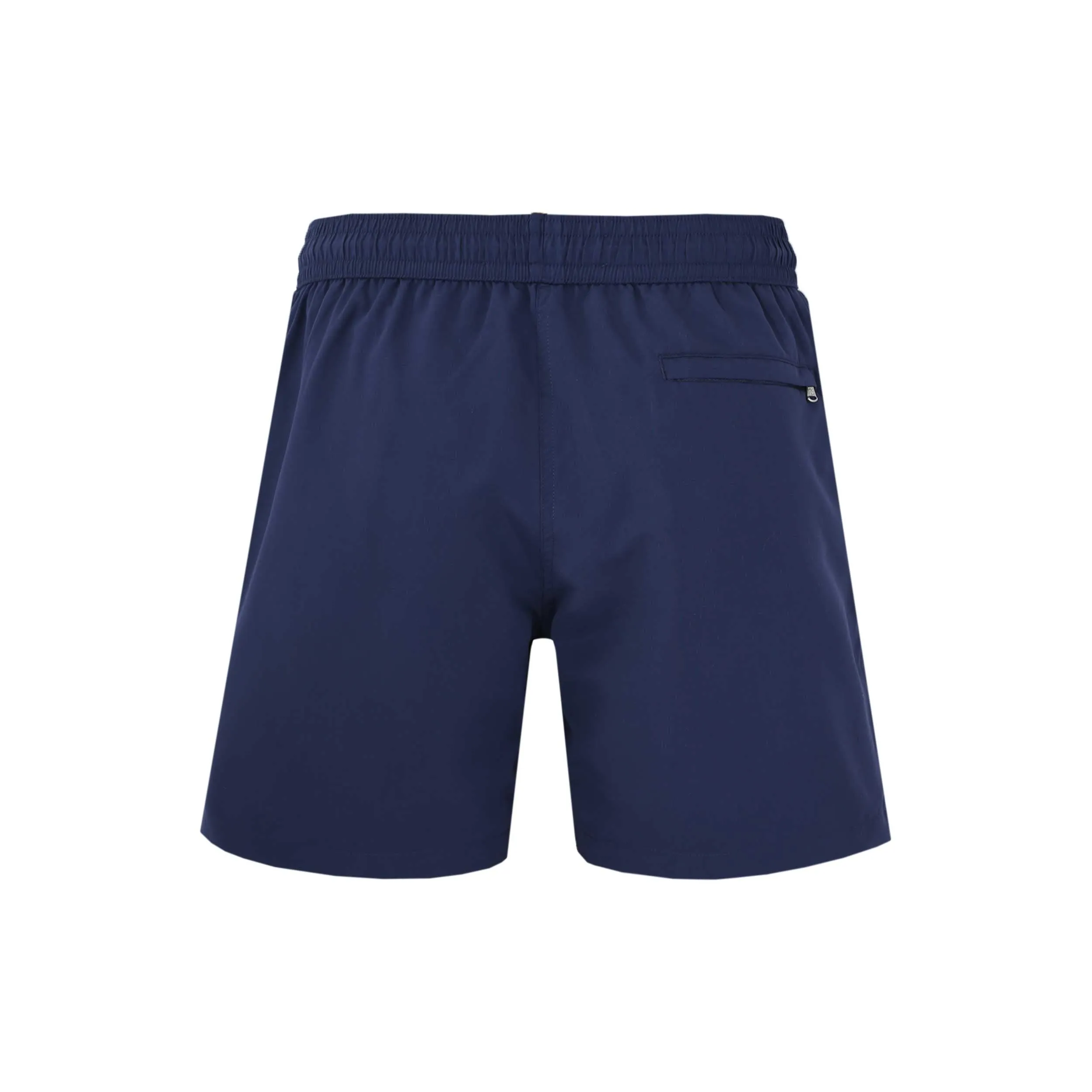 Sandbanks Badge Logo Swim Shorts in Navy