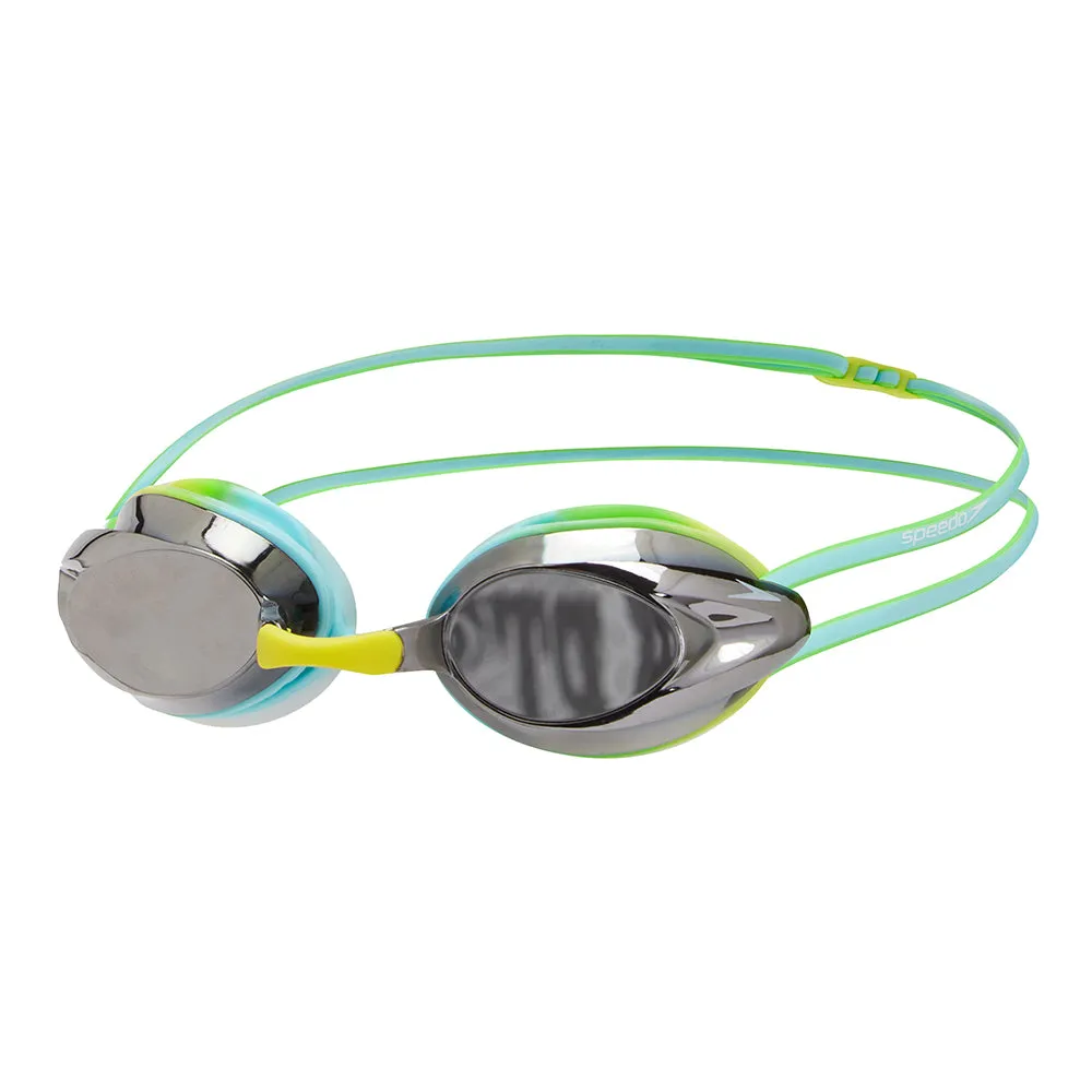 Speedo Green Junior Mirror Opal  Goggle