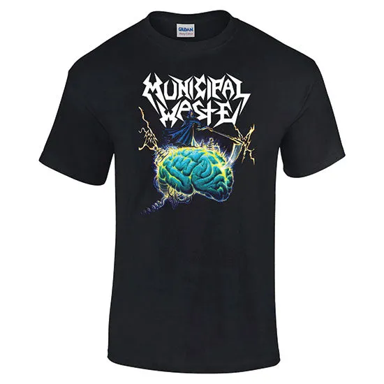 T-Shirt - Municipal Waste - Brain Reaper