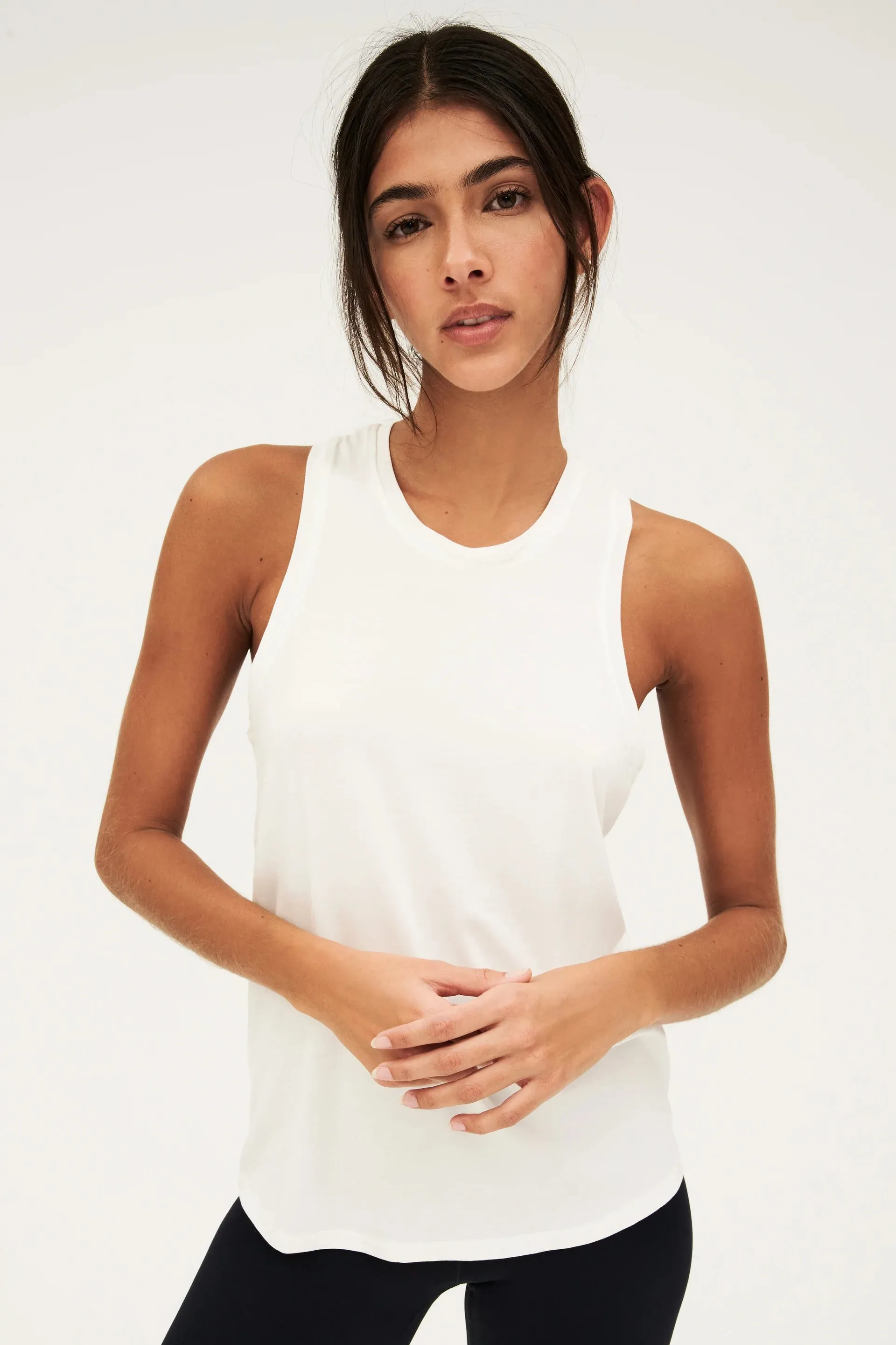 Toni Scoop Neck Jersey Tank