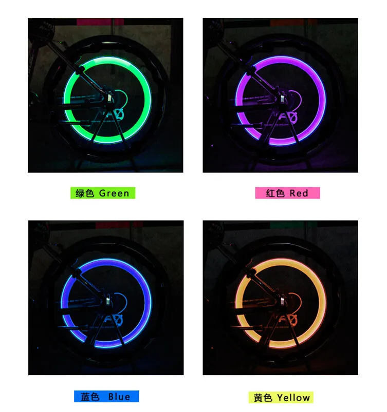 Tyre Valve Cap LED Light