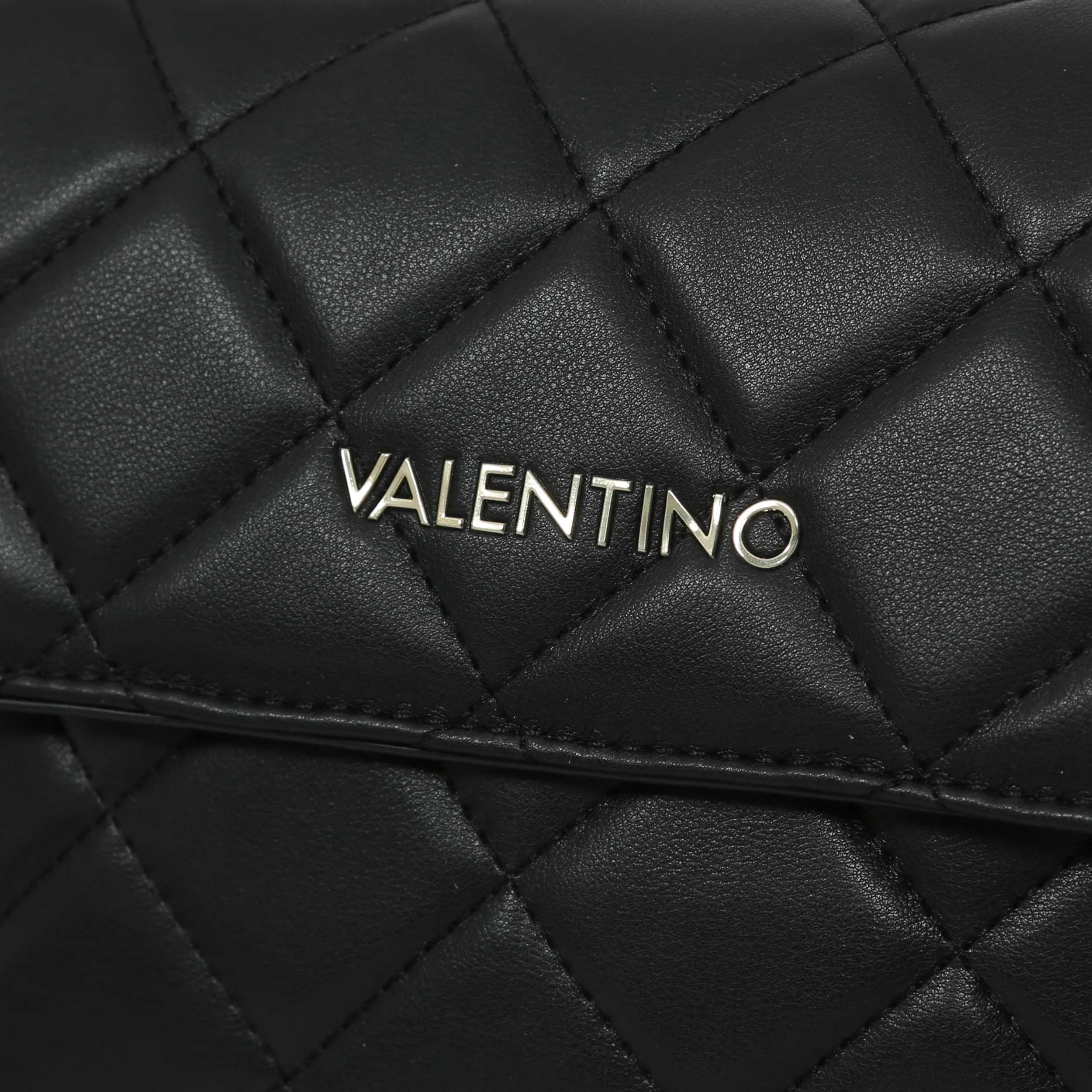 Valentino Bags Bigs Quilt Shoulder Bag in Black