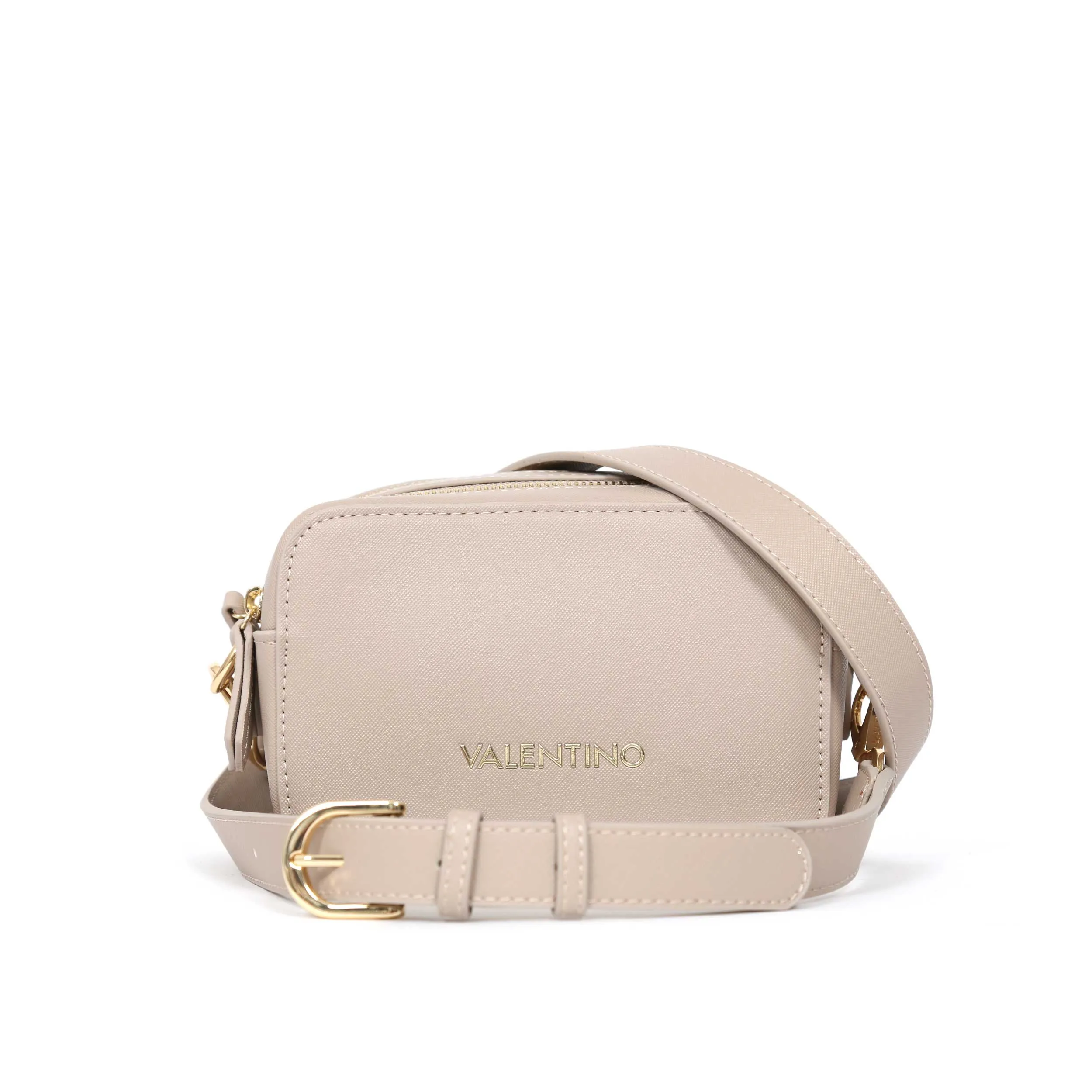 Valentino Bags Zero RE Camera Bag in Beige